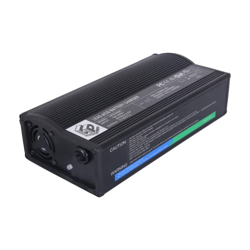 납산 및 리튬 배터리용 HP0240W 48V4A 전자 자전거 배터리 충전기