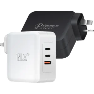 PD120CCA GaN 120W USB-C 노트북, 태블릿, 휴대폰용 고속 충전기